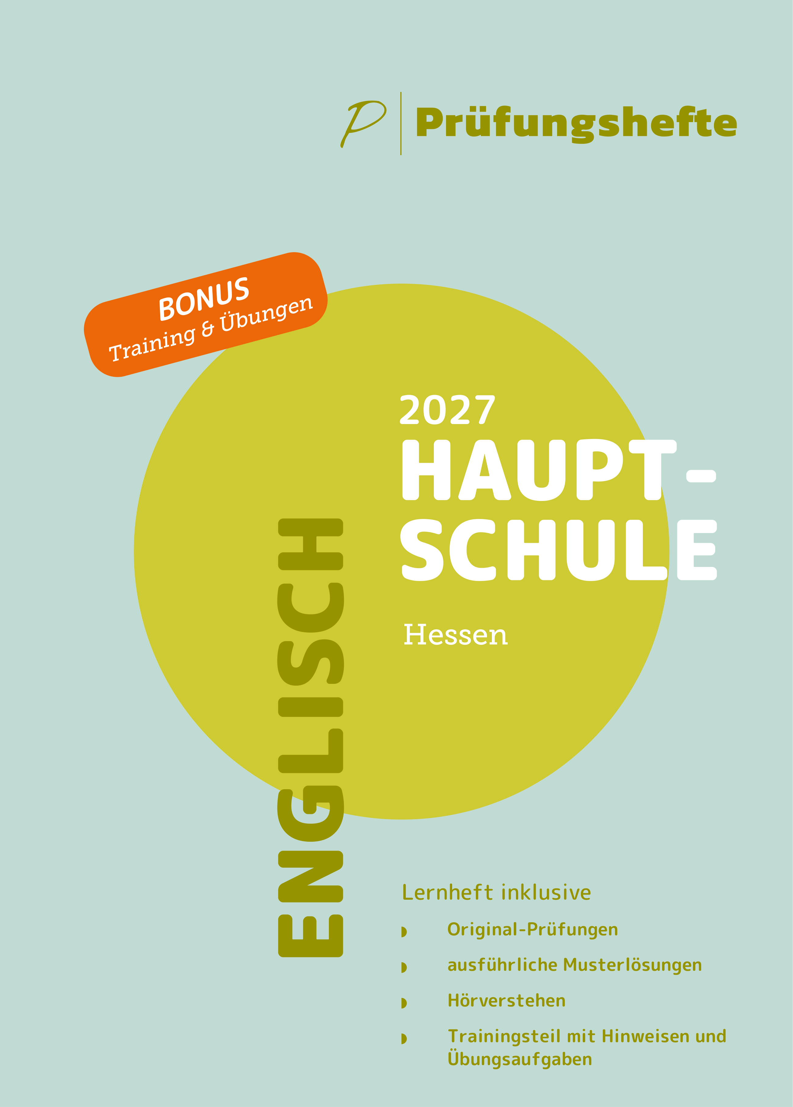 Prüfungsheft Hauptschulabschluss 2027 Hessen – Englisch