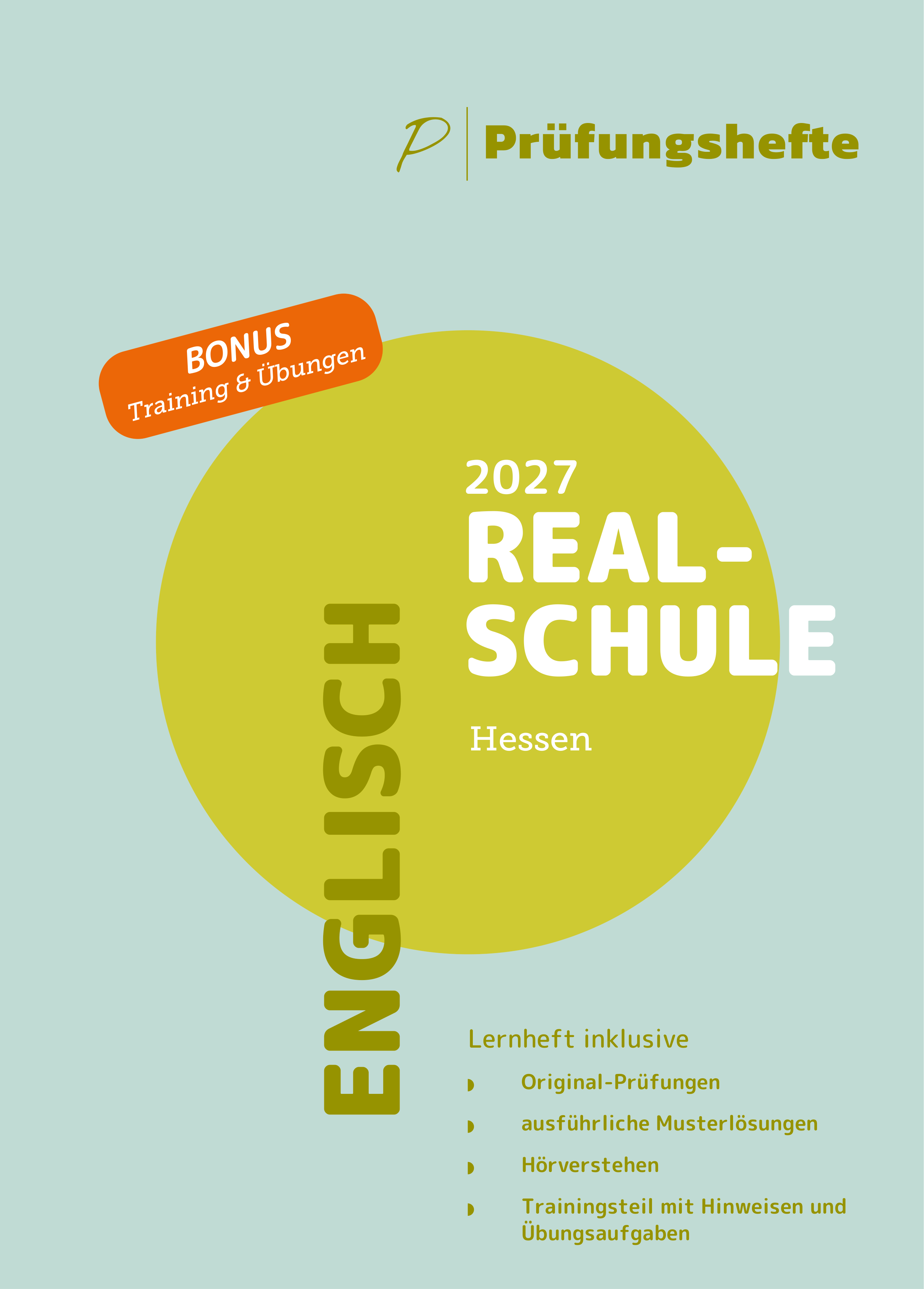 Prüfungsheft Realschule 2027 Hessen – Englisch