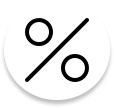Percentage icon