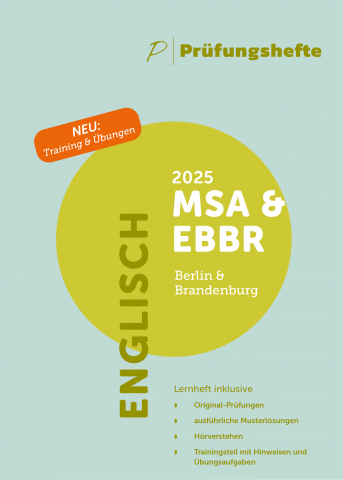 Englisch MSA/EBBR Berlin/Brandenburg Prüfungsheft
