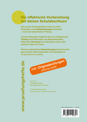 Rückseite Hessen Hauptschule Englisch 2026