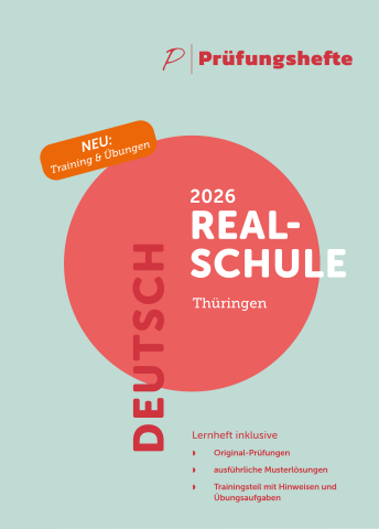 Realschule Deutsch 2026 – Thüringen – Cover