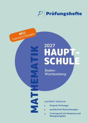 Hauptschule Mathe BW 2027 - Cover
