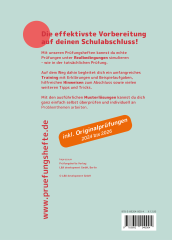 Realschule Deutsch BW 2027 - Rückseite