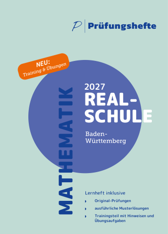 Prüfungsheft Realschule 2027 BW – Mathematik - Cover