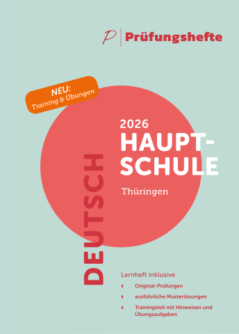 Hauptschule Deutsch 2026 – Thüringen – Cover
