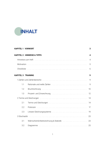 BLF Mathematik 2026 – Thüringen – Inhaltsverzeichnis